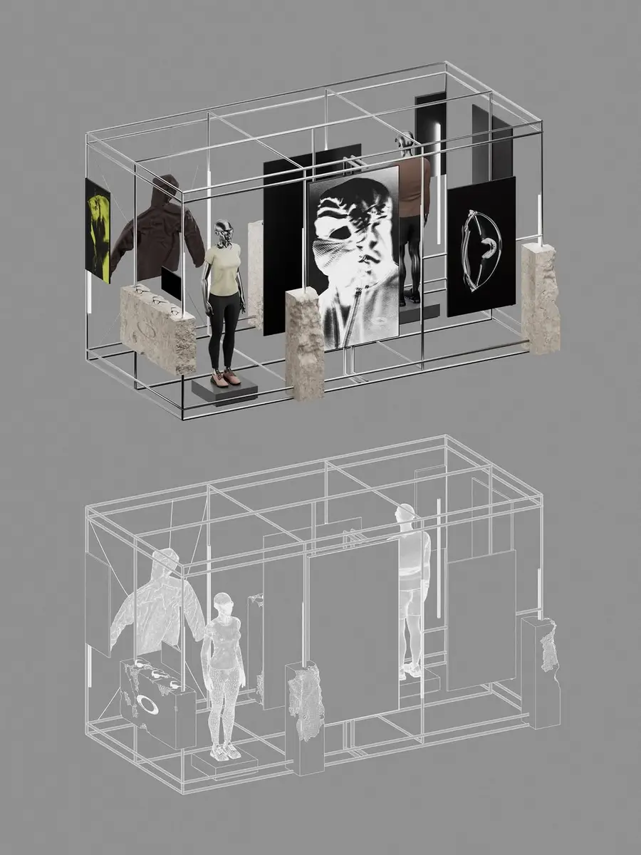 Showroom Oakley — Chez les Plombiers